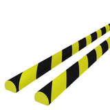 Corner Protectors 2 pcs Yellow and Black 4x3x100 cm PU