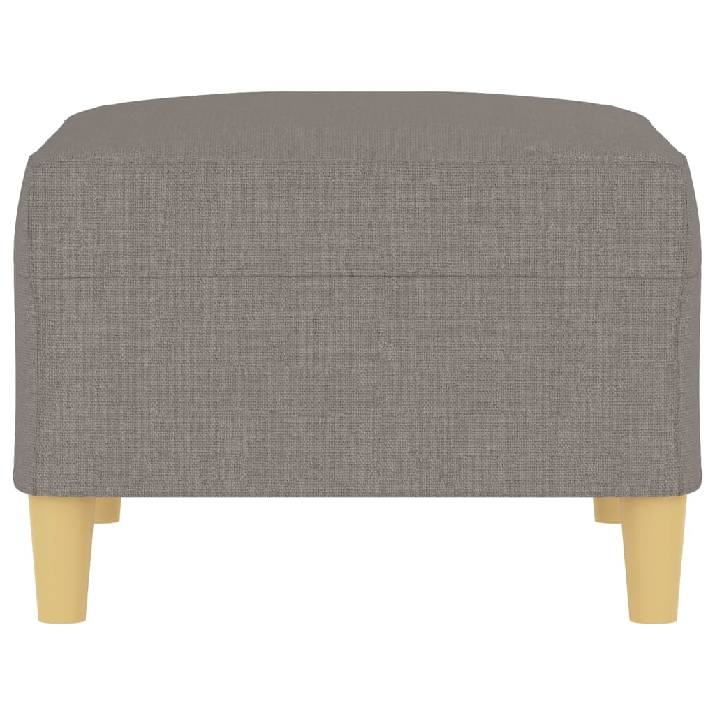 Repose-pied Taupe 70x55x41 cm Tissu