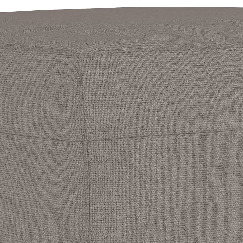 Repose-pied Taupe 70x55x41 cm Tissu