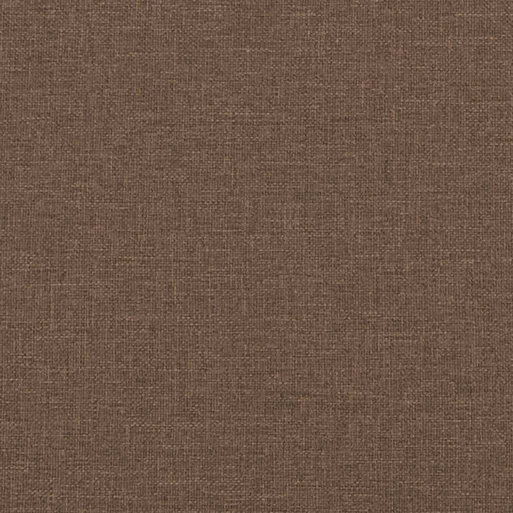 Repose-pied Marron 70x55x41 cm Tissu