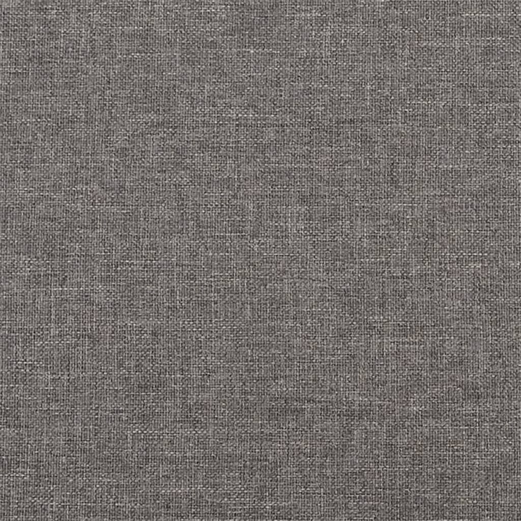 Banc Gris foncé 70x35x41 cm Tissu