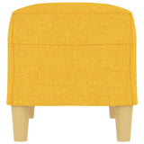 Banc Jaune clair 70x35x41 cm Tissu