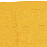 Banc Jaune clair 70x35x41 cm Tissu