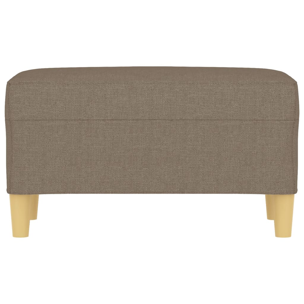 Banc Taupe 70x35x41 cm Tissu