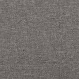 Banc Gris foncé 100x35x41 cm Tissu