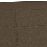 Banc Marron 100x35x41 cm Tissu