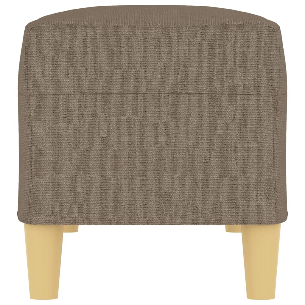 Banc Taupe 100x35x41 cm Tissu