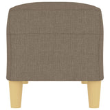 Banc Taupe 100x35x41 cm Tissu