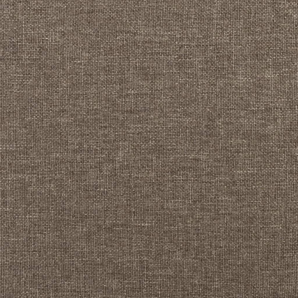 Banc Taupe 100x35x41 cm Tissu