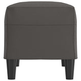 Banc Gris 70x35x41 cm Similicuir