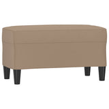 Banc Cappuccino 70x35x41 cm Similicuir