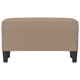 Banc Cappuccino 70x35x41 cm Similicuir