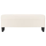 Banc Crème 100x35x41 cm Similicuir