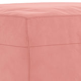 Banc Rose 100x35x41 cm Velours