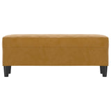 Banc Marron 100x35x41 cm Velours