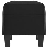 Banc Noir 70x35x41 cm Similicuir