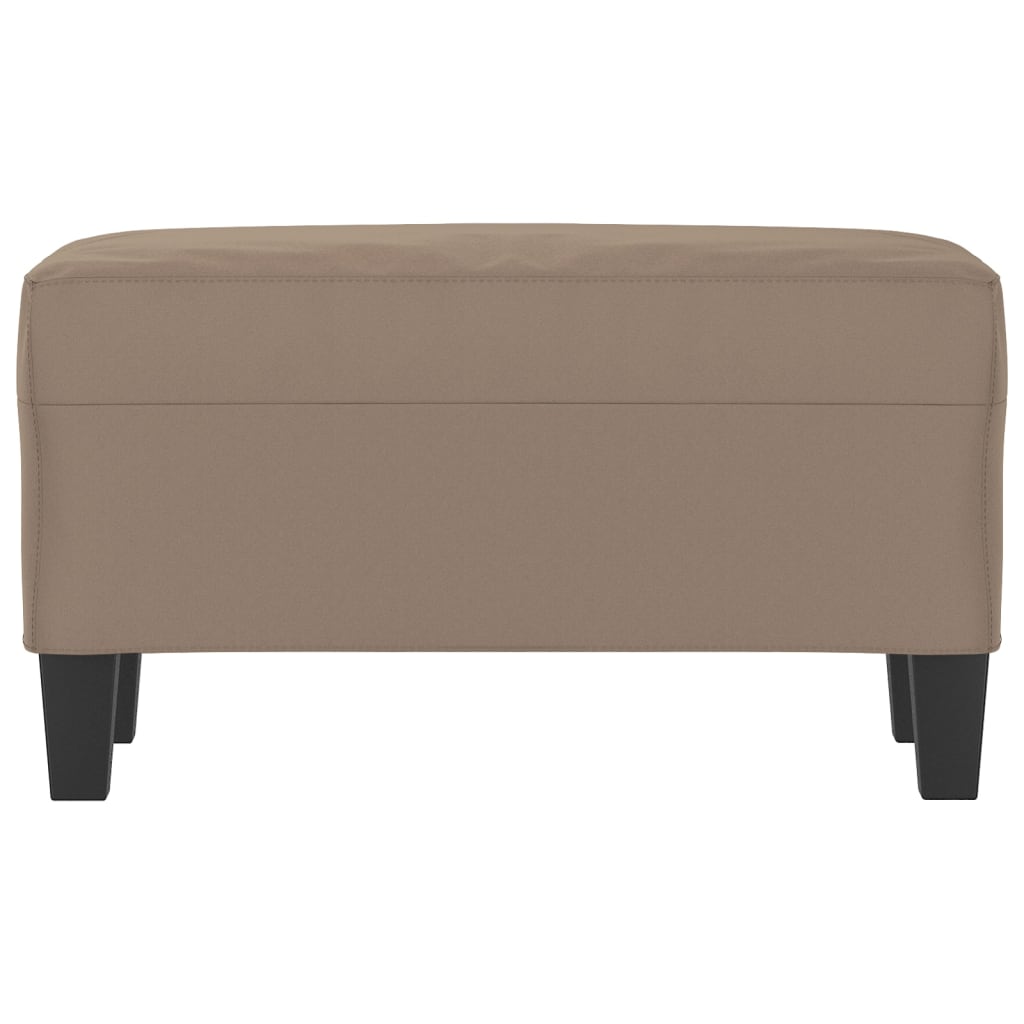 Banc Taupe 70x35x41 cm Tissu microfibre