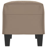 Banc Taupe 70x35x41 cm Tissu microfibre