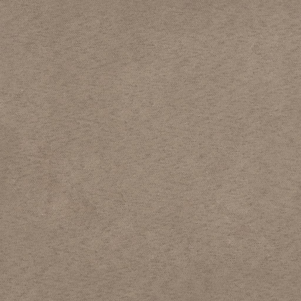 Banc Taupe 70x35x41 cm Tissu microfibre