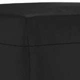 Banc Noir 100x35x41 cm Similicuir