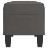 Banc Gris 100x35x41 cm Similicuir