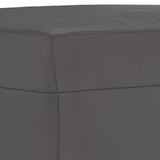 Banc Gris 100x35x41 cm Similicuir