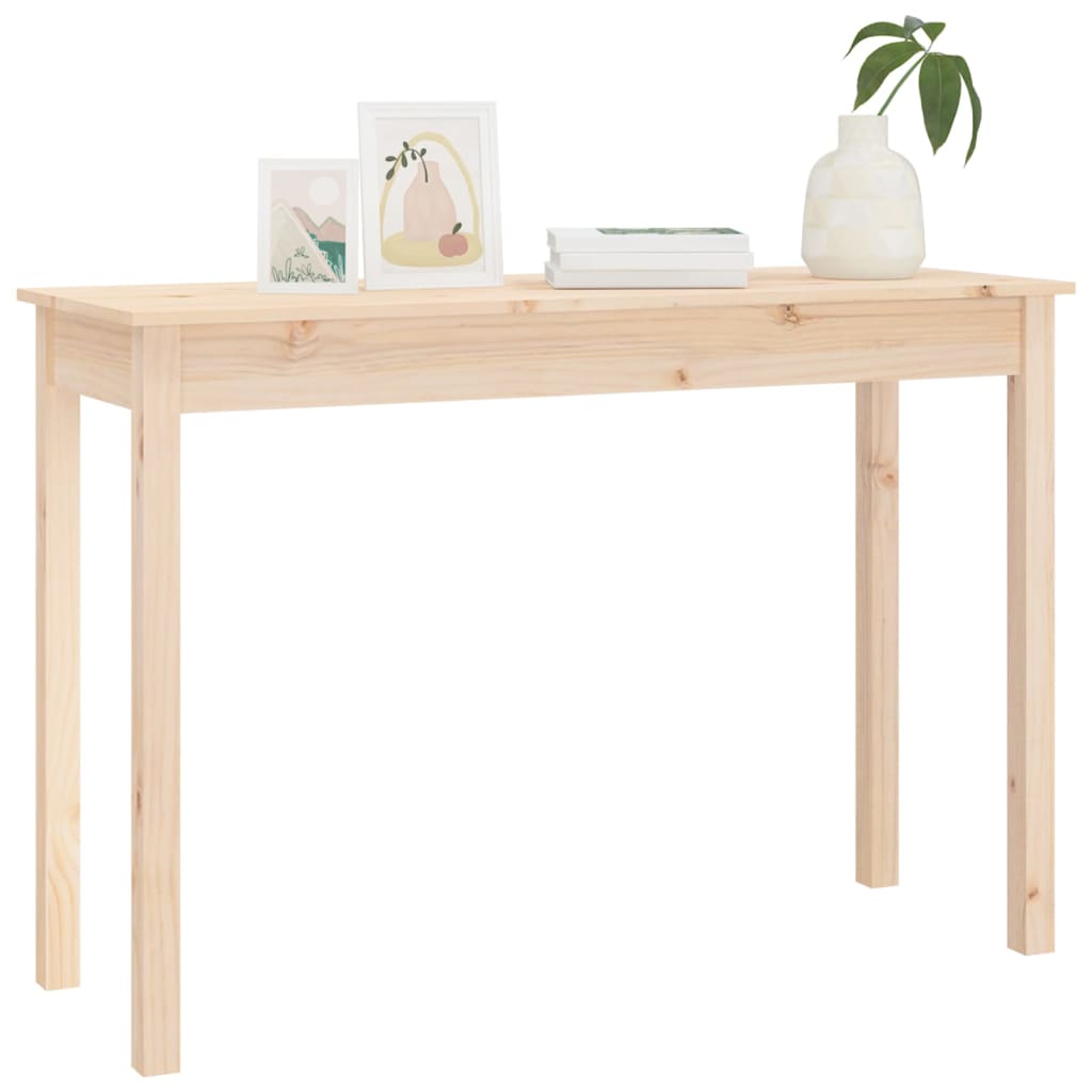 Console table 110x40x75 cm Solid pine wood