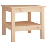 Table basse 45x45x40 cm Bois massif de pin