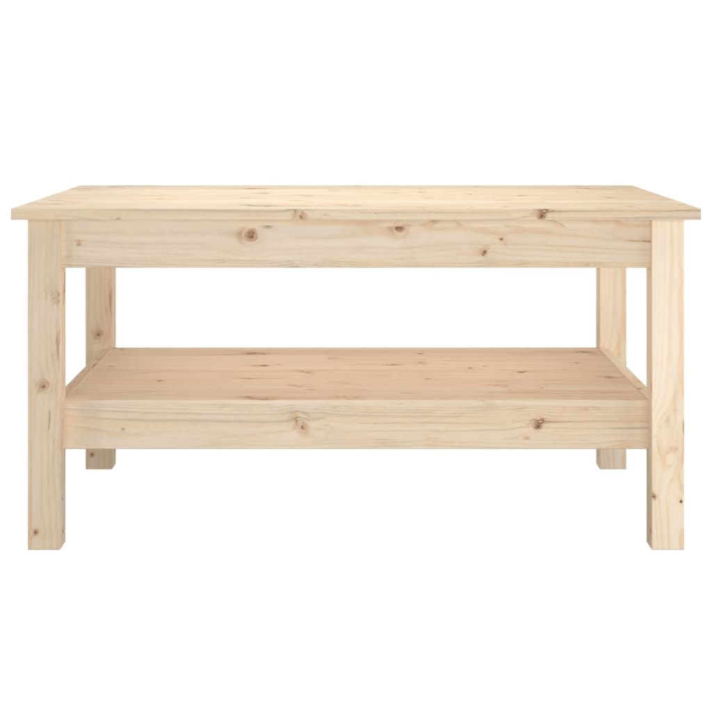 Table basse 80x50x40 cm Bois massif de pin