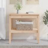 Table console 80x40x75 cm Bois massif de pin