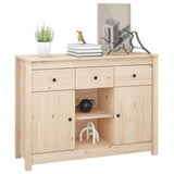 Sideboard 100x35x74,5 cm Massives Kiefernholz