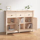 Sideboard 100x35x74 cm Massives Kiefernholz