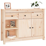 Sideboard 100x35x74 cm Massives Kiefernholz