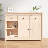 Sideboard 100x35x74 cm Massives Kiefernholz