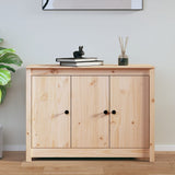 Sideboard 100x35x74 cm Massives Kiefernholz