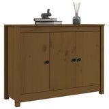 Honey Brown Sideboard 100x35x74 cm Solid Pine Wood