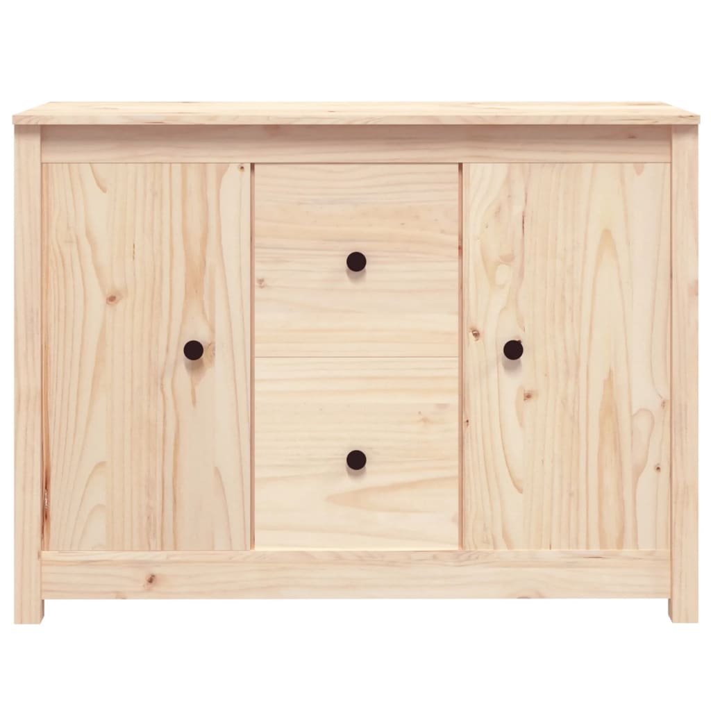 Buffet 100x35x74 cm Bois massif de pin