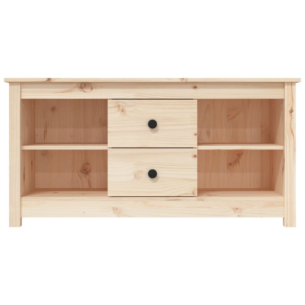 Meuble TV 103x36,5x52 cm Bois de pin massif