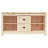 Meuble TV 103x36,5x52 cm Bois de pin massif