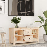 TV cabinet 103x36.5x52 cm Solid pine wood