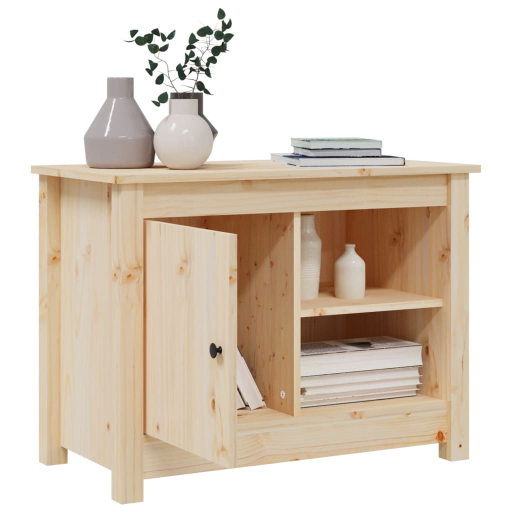 Meuble TV 70x36,5x52 cm Bois de pin massif