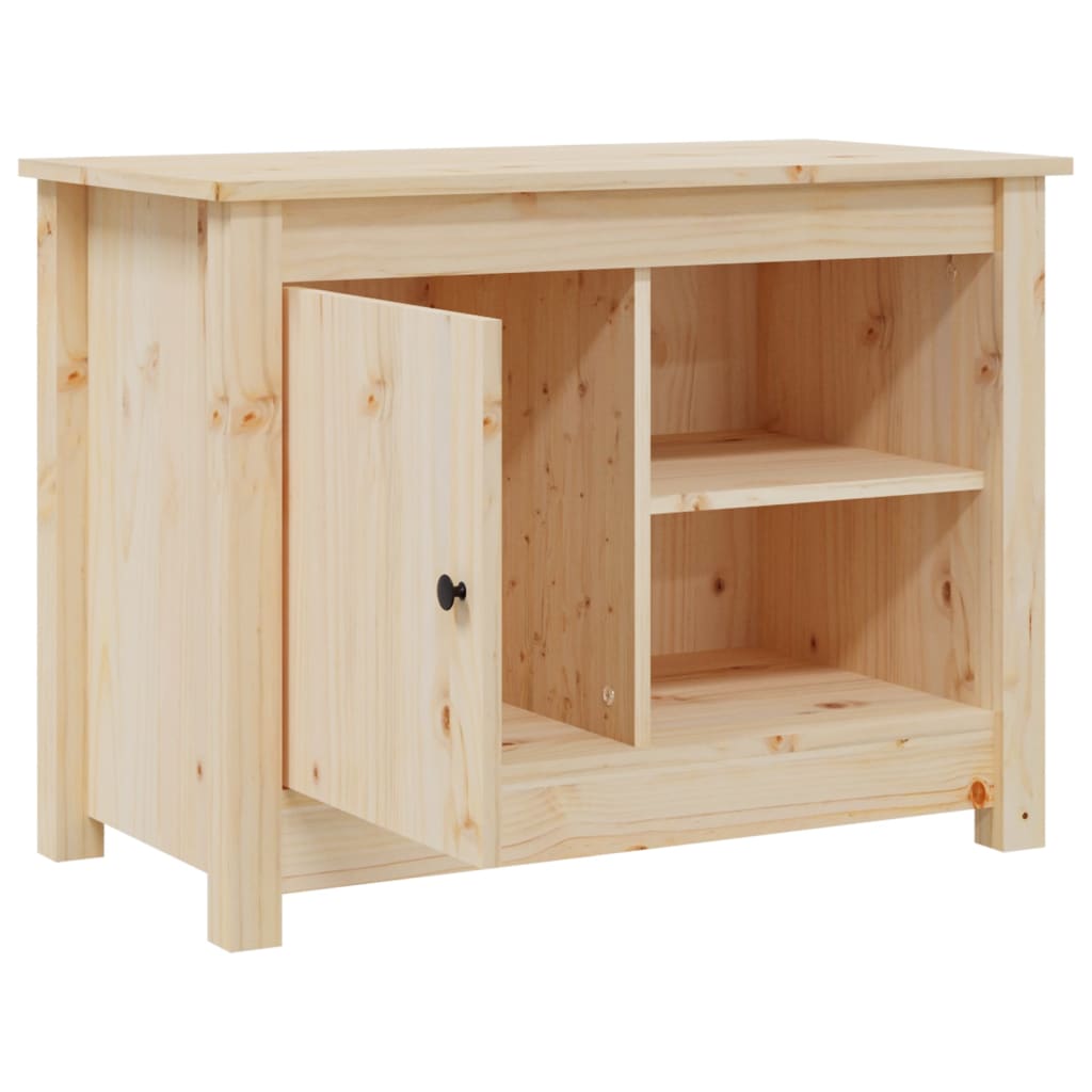 Meuble TV 70x36,5x52 cm Bois de pin massif