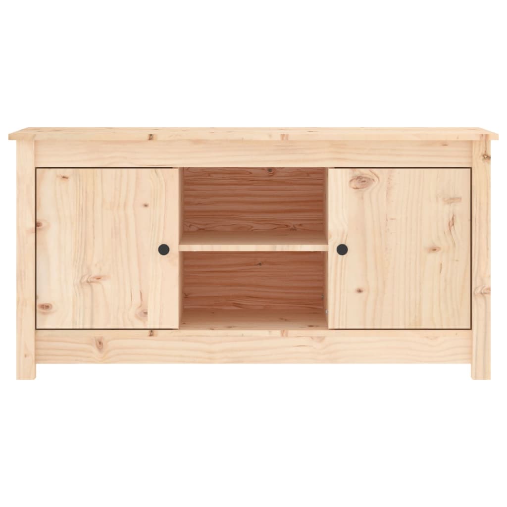 Meuble TV 103x36,5x52 cm Bois de pin massif