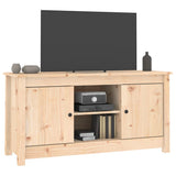 Meuble TV 103x36,5x52 cm Bois de pin massif