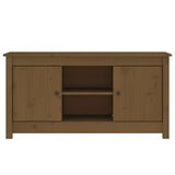 Honey Brown TV Cabinet 103x36.5x52 cm Solid Pine Wood