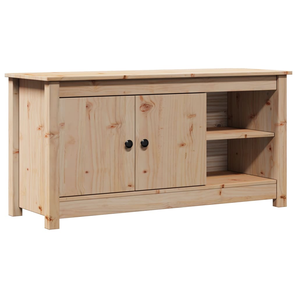 Meuble TV 103x36,5x52 cm Bois de pin massif