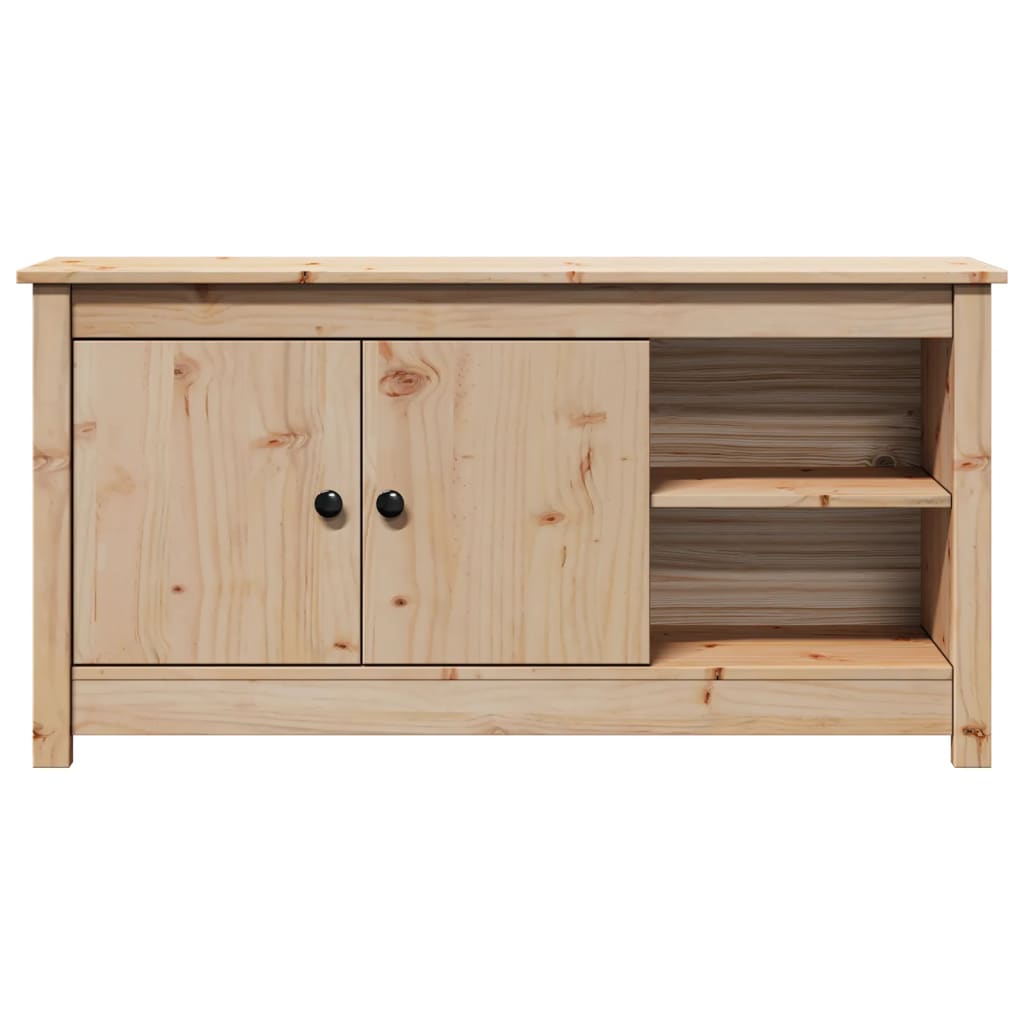 TV cabinet 103x36.5x52 cm Solid pine wood