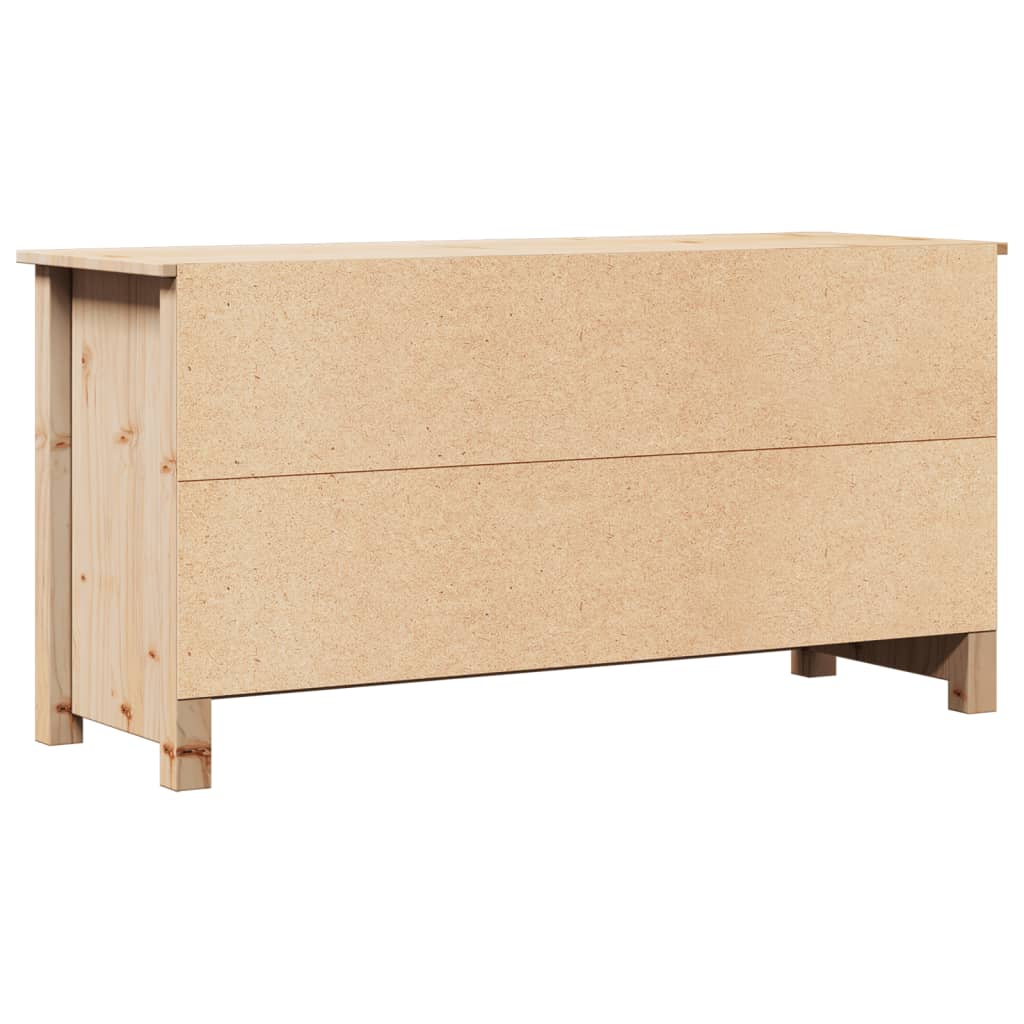 Meuble TV 103x36,5x52 cm Bois de pin massif