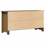 Honey Brown TV Cabinet 103x36.5x52 cm Solid Pine Wood