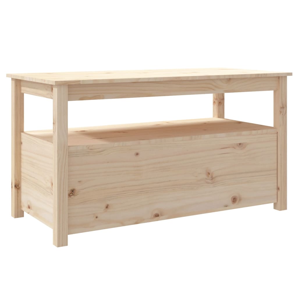 Table basse 102x49x55 cm Bois massif de pin